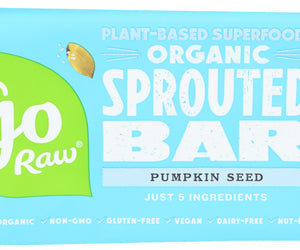 Go Raw: Pumpkin Seed Organic Sprouted Bars, 1.8 Oz