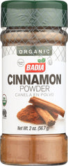 Badia: Organic Cinnamon Powder, 2 Oz