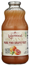 Lakewood: Organic Pure Pink Grapefruit Juice, 32 Fo