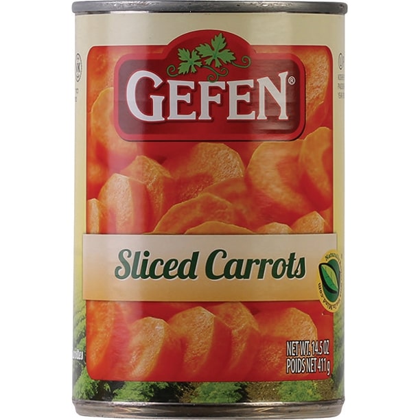 Gefen: Carrot Sliced, 14.5 Oz