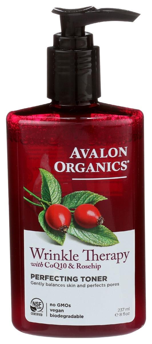 Avalon Organics: Wrinkle Therapy With Coq10 And Rosehip, 8 Oz - RubertOrganics
