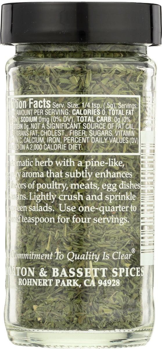 Morton & Bassett: Savory, 0.8 Oz - RubertOrganics