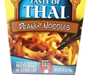 Taste Of Thai: Noodle Qck Meal Peanut, 5.25 Oz