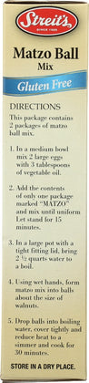 Streits: Matzo Ball Mix Gluten Free, 4.5 Oz