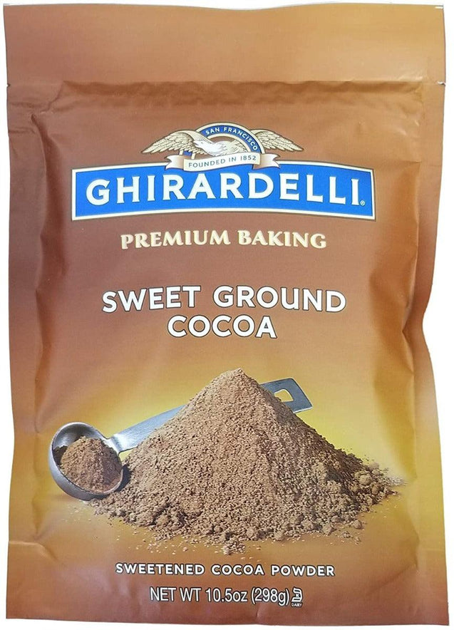 Ghirardelli: Cocoa Baking Swt Grnd Pou, 10.5 Oz - RubertOrganics