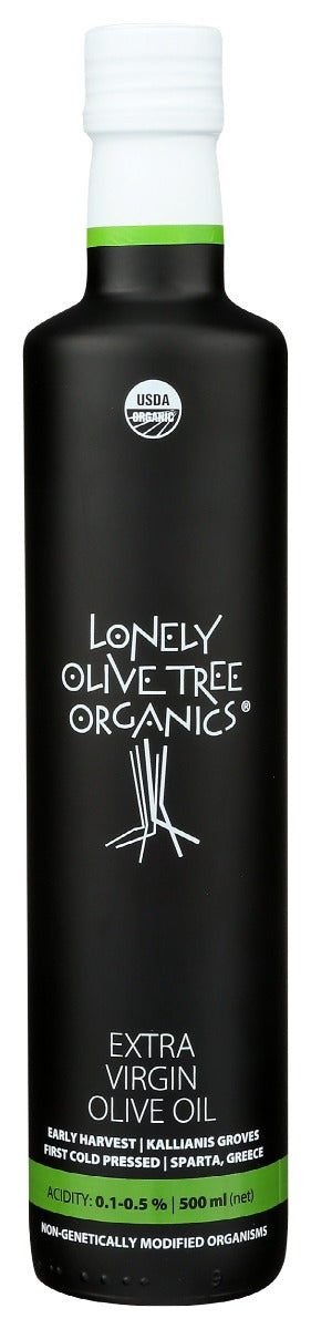 The Lonely Olive Tree: Organic Extra Virgin Olive Oil, 500 Ml