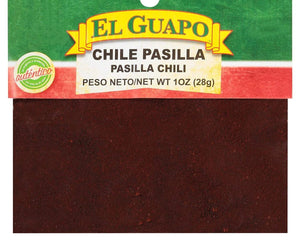 El Guapo: Chili Pasilla Grnd, 1 Oz - RubertOrganics