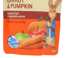 Peter Rabbit: Apple, Carrot & Pumpkin Pouch, 4.4 Oz