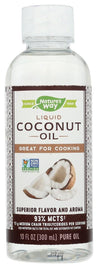 Natures Way: Coconut Oil Liq, 10 Fo - RubertOrganics