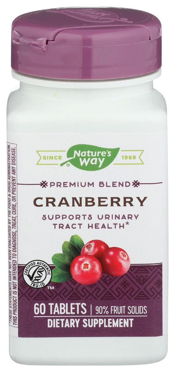Natures Way: Cranberry, 60 Tb - RubertOrganics