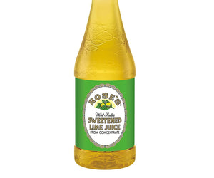 Roses: Sweetened Lime Juice Pet, 12 Oz