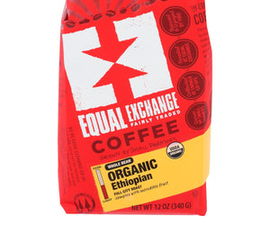 Equal Exchange: Coffee Whole Bean Ethiopian Organic, 12 Oz