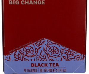 Equal Exchange: Tea Black Organic, 20 Bg