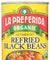 La Preferida: Organic Authentic Refried Black Beans, 15 Oz