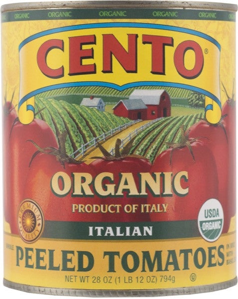 Cento: Organic Italian Whole Peeled Tomatoes, 28 Oz