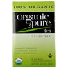 Organic & Pure: Tea Green Org, 18 Bg