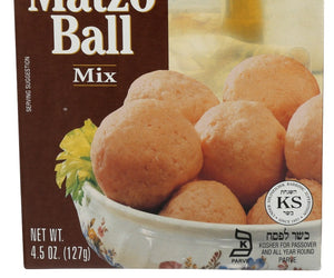 Streits: Whole Wheat Matzo Ball Mix, 4.5 Oz