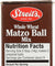 Streits: Whole Wheat Matzo Ball Mix, 4.5 Oz