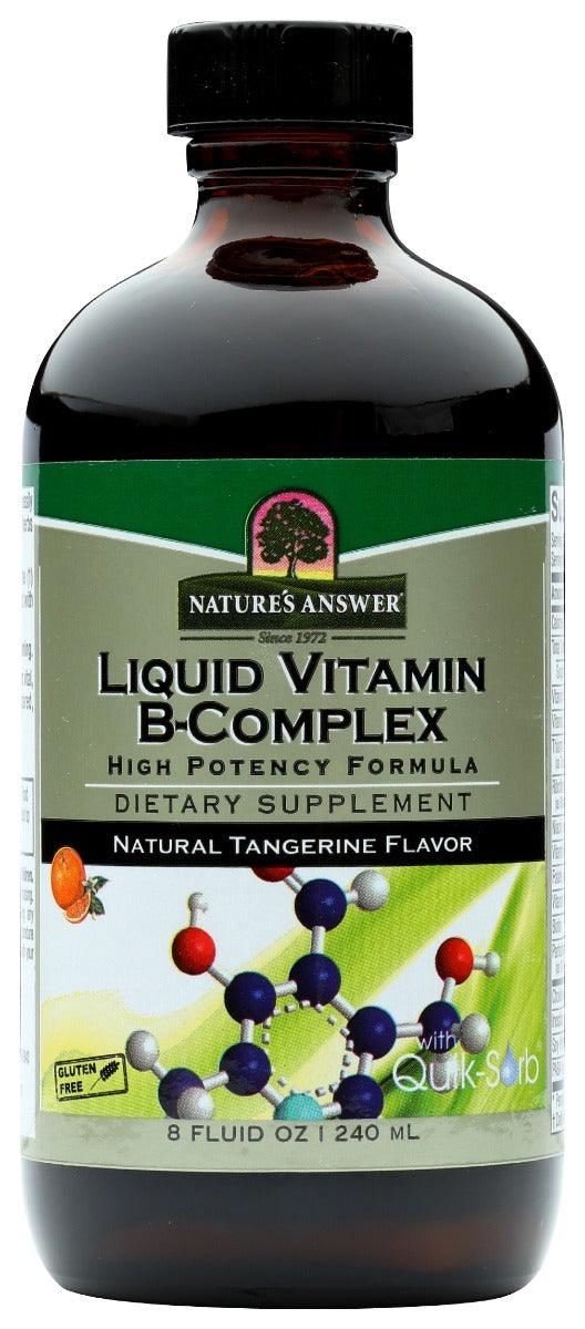 Natures Answer: Liq B Complex, 8 Oz - RubertOrganics