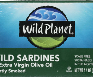 Wild Planet: Sardine Evoo, 4.4 Oz