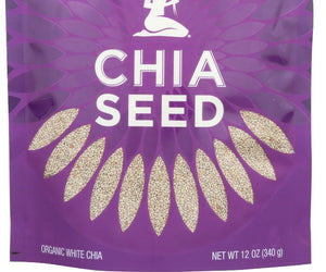 Mammachia: Seed Chia White Organic, 12 Oz