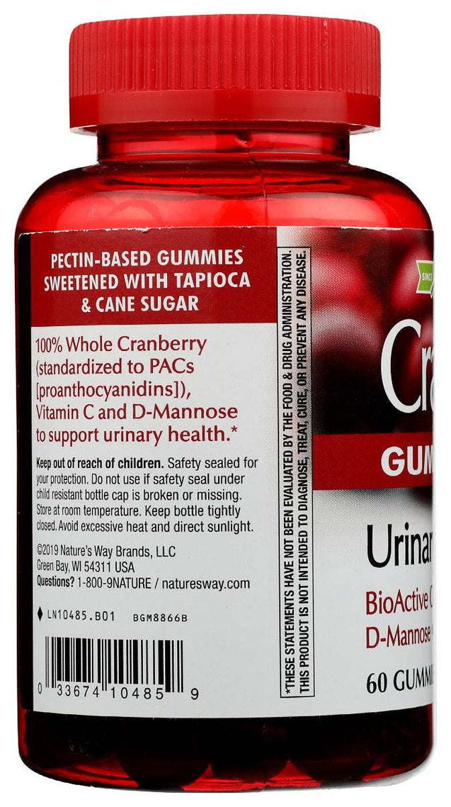 Natures Way: Cranrx Gummies, 60 Ea - RubertOrganics