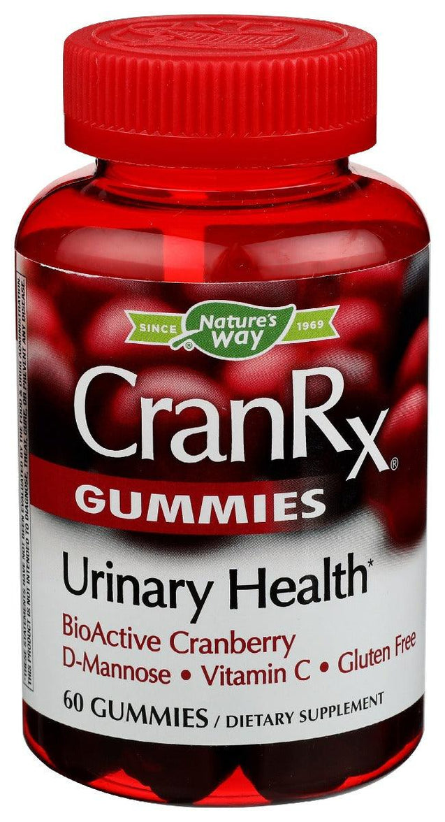 Natures Way: Cranrx Gummies, 60 Ea - RubertOrganics