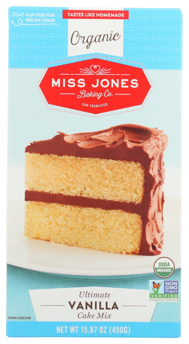 Miss Jones Baking Co: Organic Ultimate Vanilla Baking Mix, 15.87 Oz