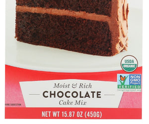 Miss Jones Baking Co: Organic Chocolate Cake Mix, 15.87 Oz