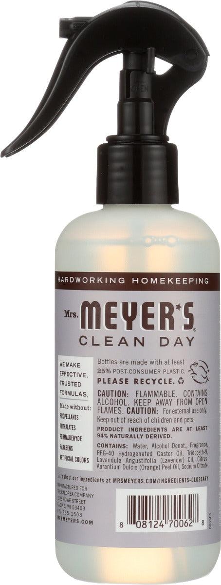 Mrs Meyers Clean Day: Lavender Room Freshener, 8 Oz - RubertOrganics