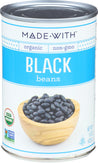 Made With: Organic Black Beans, 15 Oz