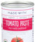Made With: Organic Tomato Paste No Salt Added, 6 Oz