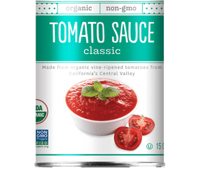 Made With: Organic Classic Tomato Sauce, 15 Oz