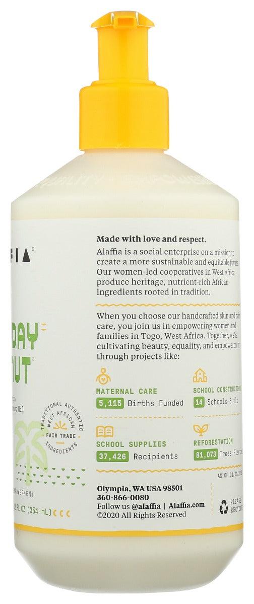 Alaffia: Everyday Coconut Face Cream Purely Coconut, 12 Fo - RubertOrganics