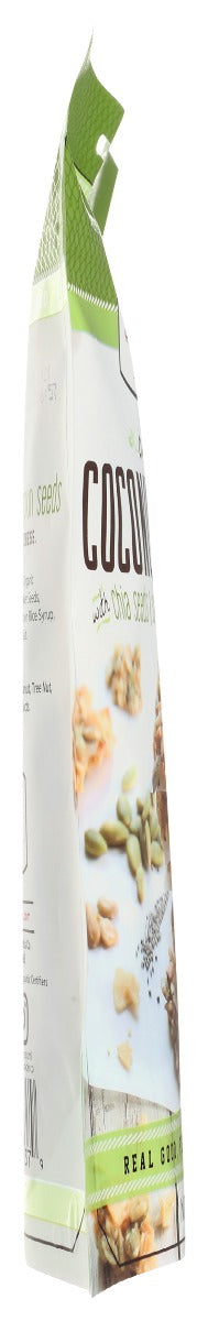 Creative Snacks: Organic Coconut Snacks With Chia Seeds Sunflower Seeds And Pumpkin Seeds, 4 Oz