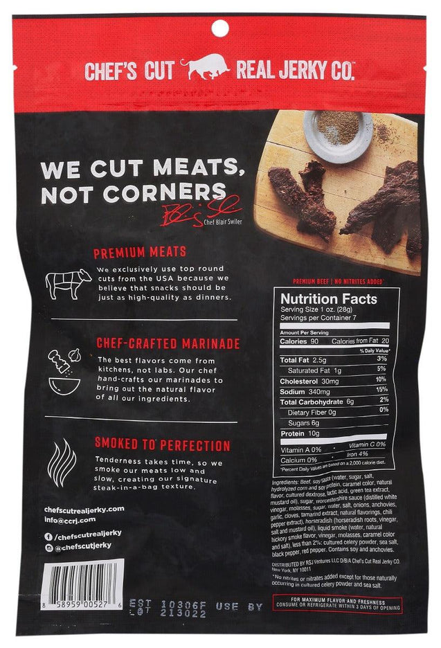 Chefs Cut: Jerky Steak Original, 7 Oz - RubertOrganics