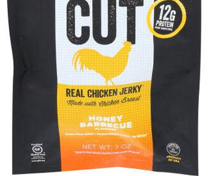 Chefs Cut: Jerky Chicken Honey Bbq, 7 Oz - RubertOrganics