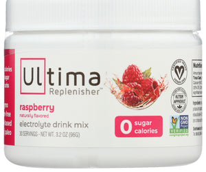 Ultima Replenisher: Electrolyte Raspberry, 96 Gm