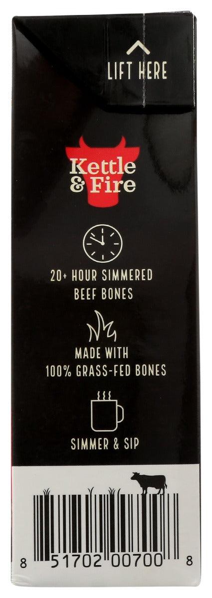 Kettle And Fire: Beef Bone Broth, 16.9 Fo - RubertOrganics