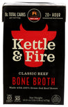 Kettle And Fire: Beef Bone Broth, 16.9 Fo - RubertOrganics