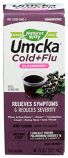 Natures Way: Umcka Cold Plus Flu Elderberry Syrup, 4 Oz - RubertOrganics