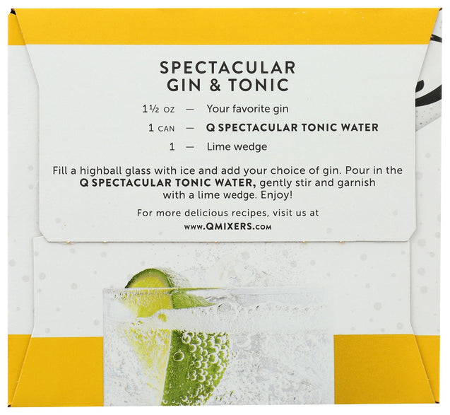 Q Tonic: Tonic Water, 30 Fo