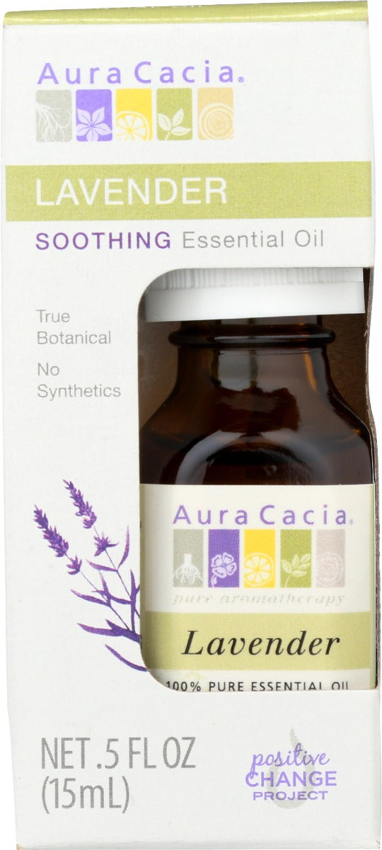 Aura Cacia: Lavender Soothing Essential Oil, 0.5 Oz