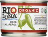 Rio Luna: Organic Diced Jalapenos, 4 Oz