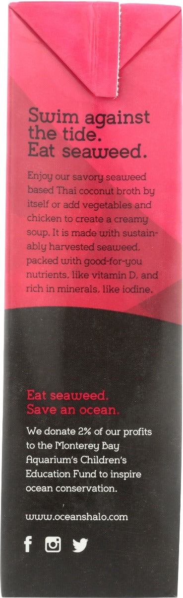 Oceans Halo: Organic Thai Coconut Broth, 32 Fo