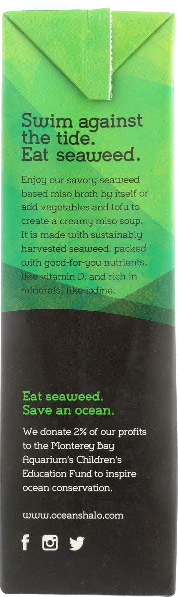 Oceans Halo: Organic Miso Broth, 32 Fo