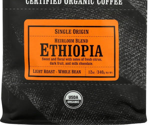 Groundwork Coffee: Coffee Ethiopia Sngle Org, 12 Oz - RubertOrganics