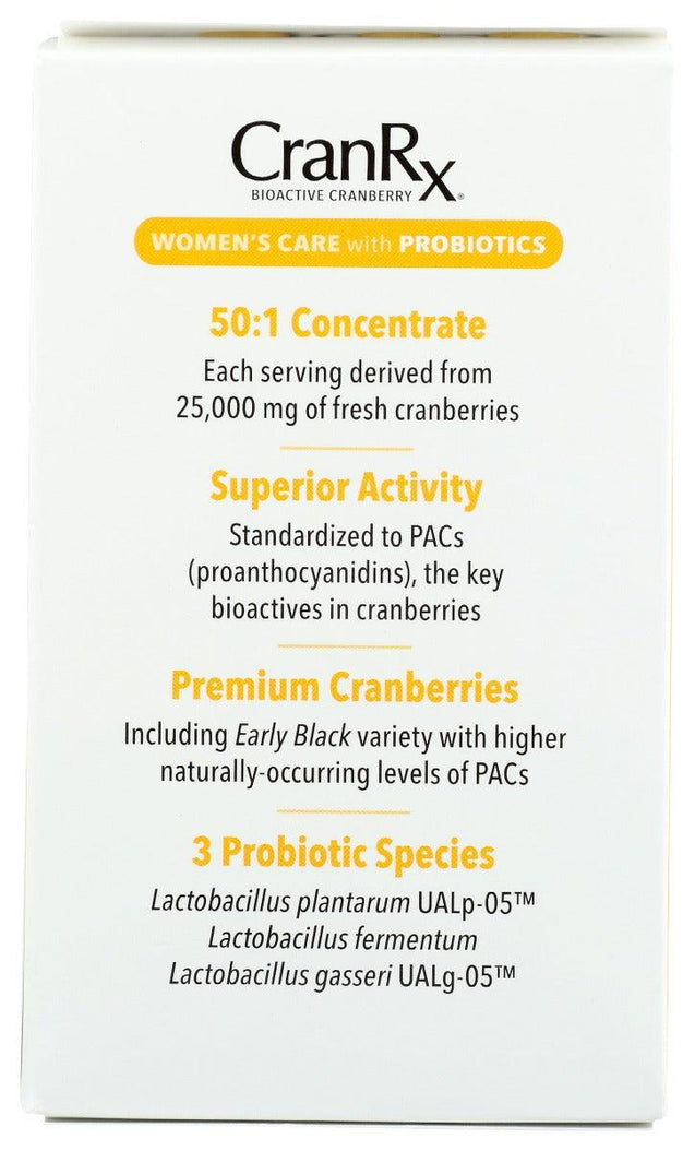 Natures Way: Cranrx Bioactive Cranberry, 60 Cp - RubertOrganics