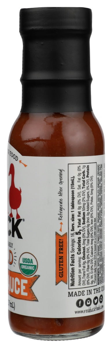 Red Duck: Organic Approachably Mild Taco Sauce, 8 Oz