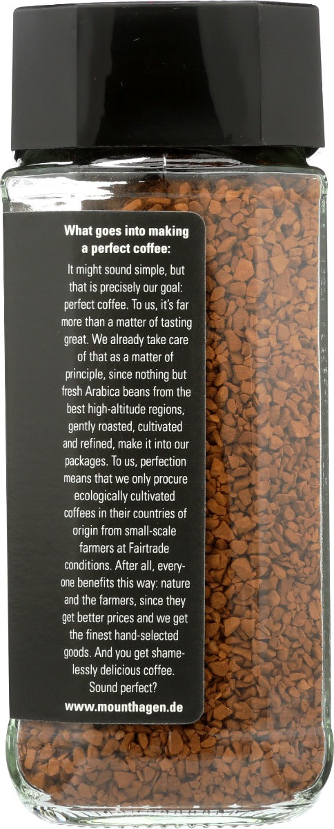 Mount Hagen: Organic Freeze Dried Instant Coffee, 3.53 Oz